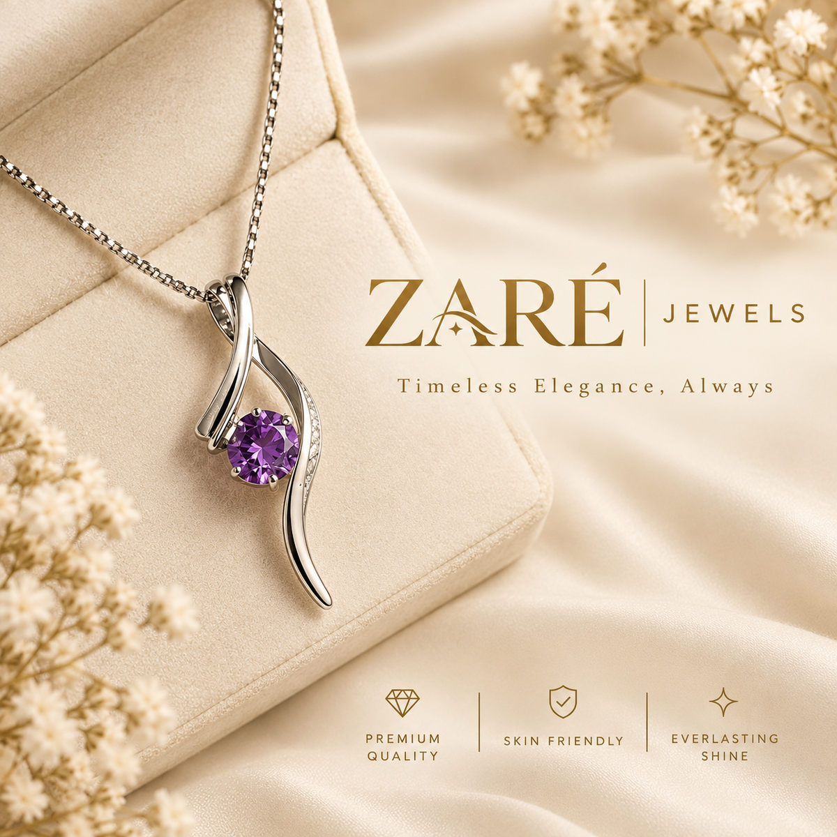 Curve Pendant Necklace